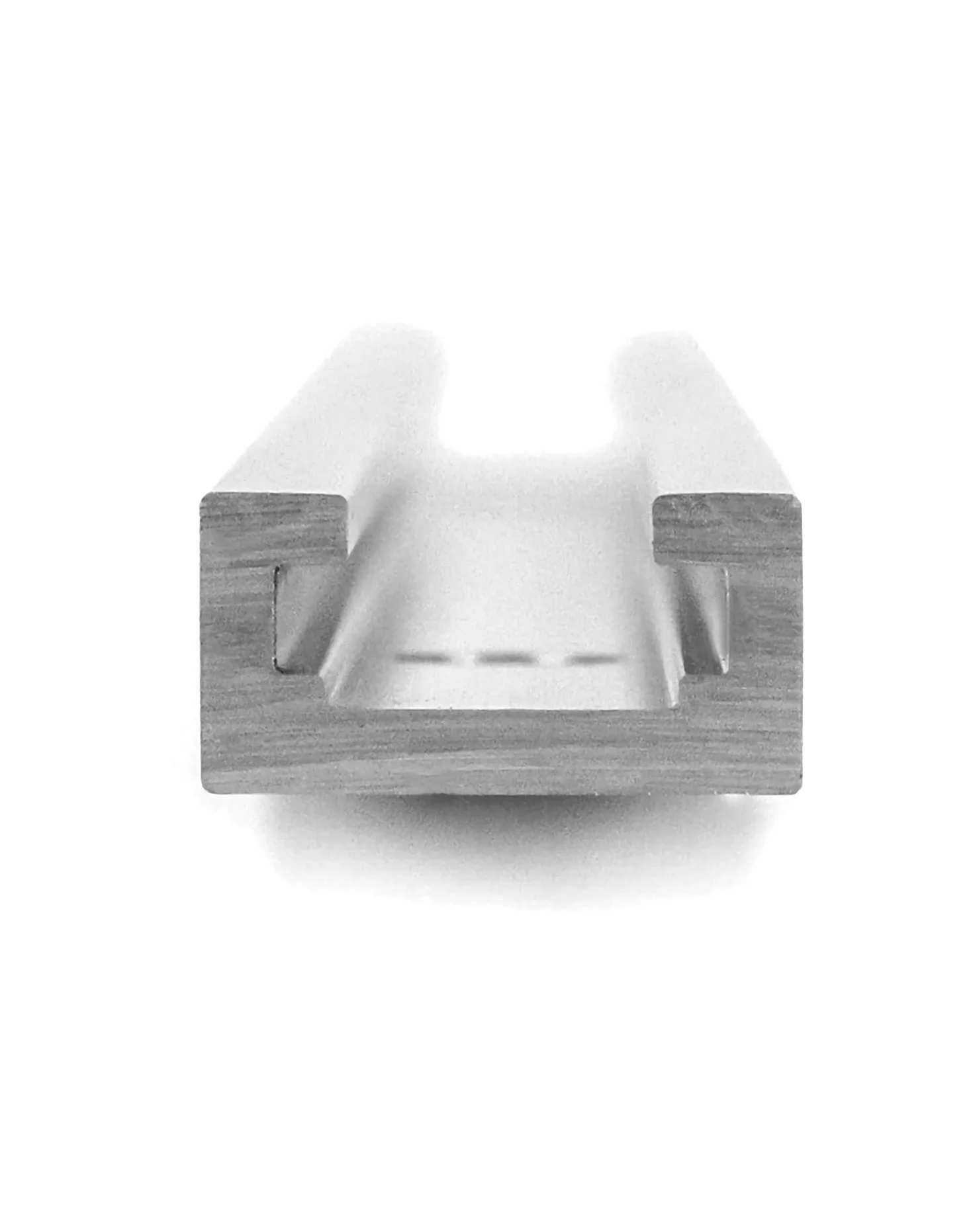 QWORK 300mm T-rail T-slot szyna ukośna aluminiowa double track 19 x 10 mm 2 sztuki