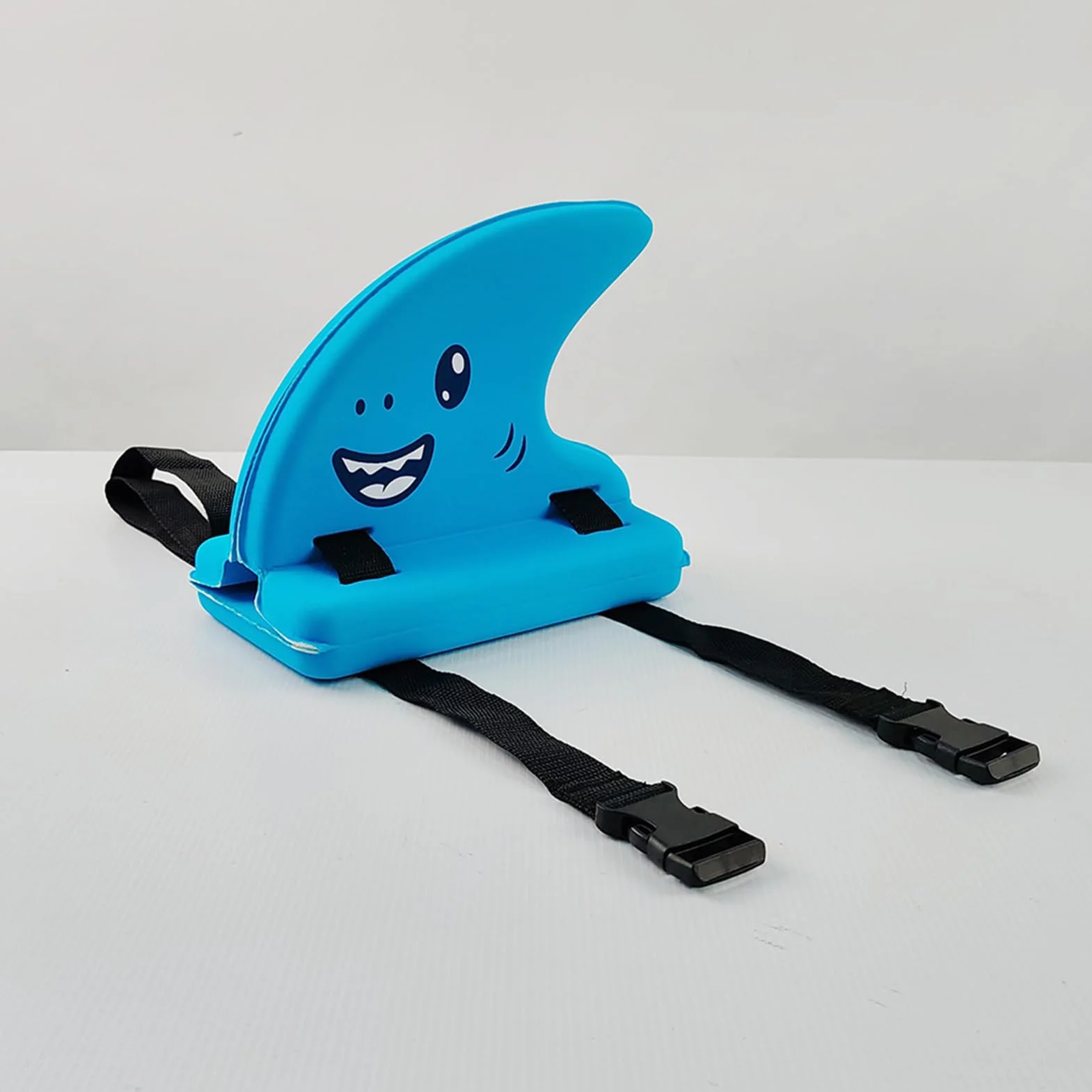 Shark Fin Swimming Aid for Pool Safety Swim Trainer Płetwa rekina pomoc w pływaniu dla dzieci, przenośna pomoc treningowa z regulowanym paskiem