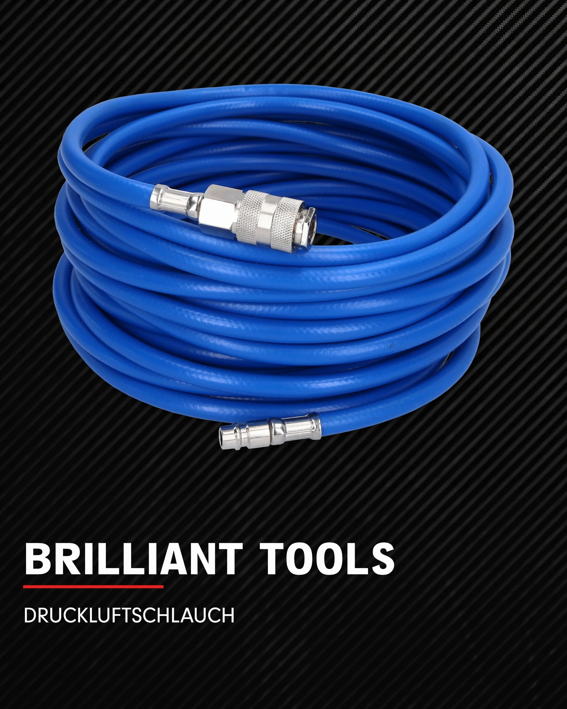 BRILLIANT TOOLS BT160005 Wąż do sprężonego powietrza Ø 6 mm, 10 m