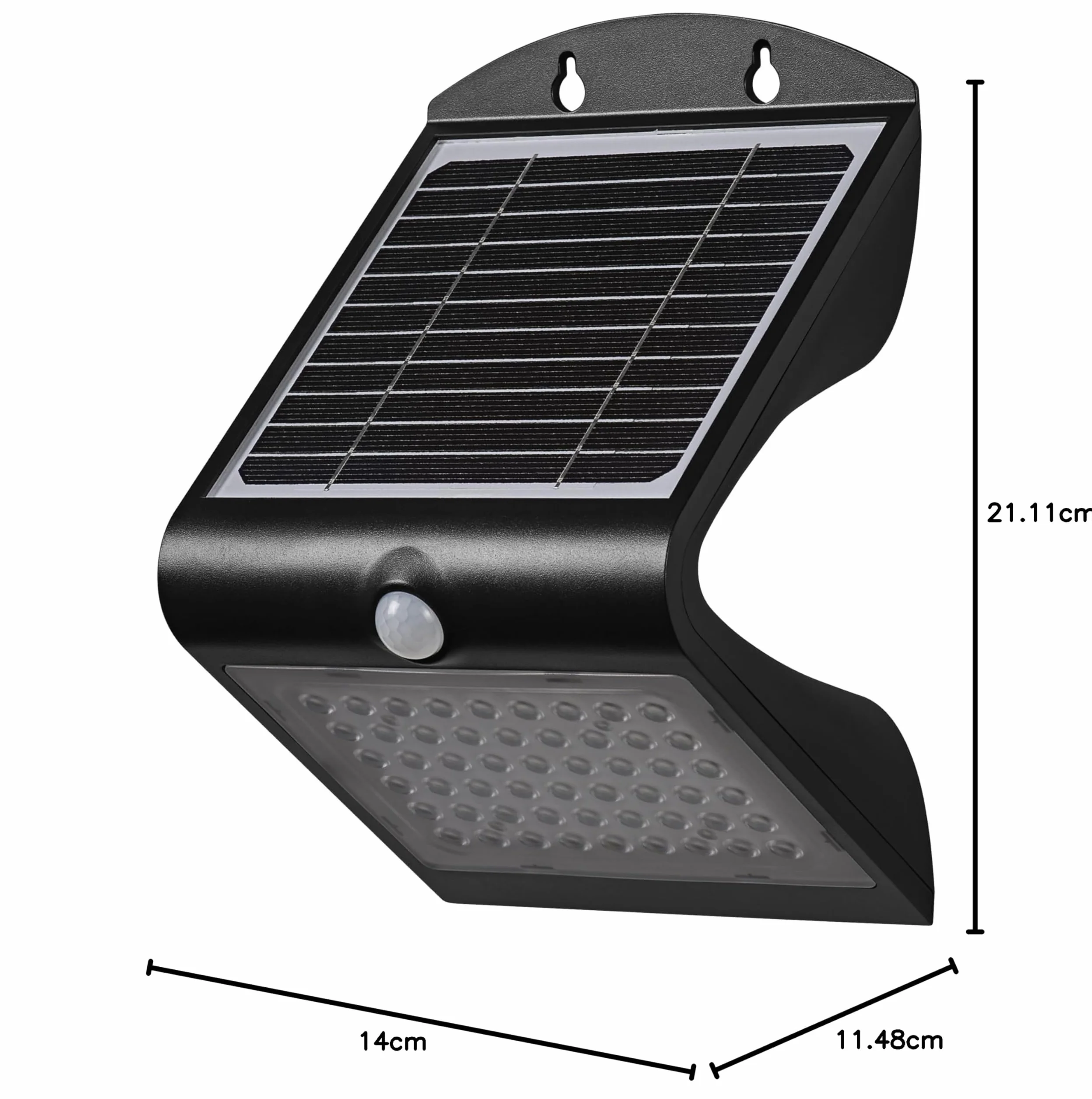 OSRAM ENDURA BUTTERFLY reflektor solarny 4W 500lm IP65 4000K czujnik ruchu