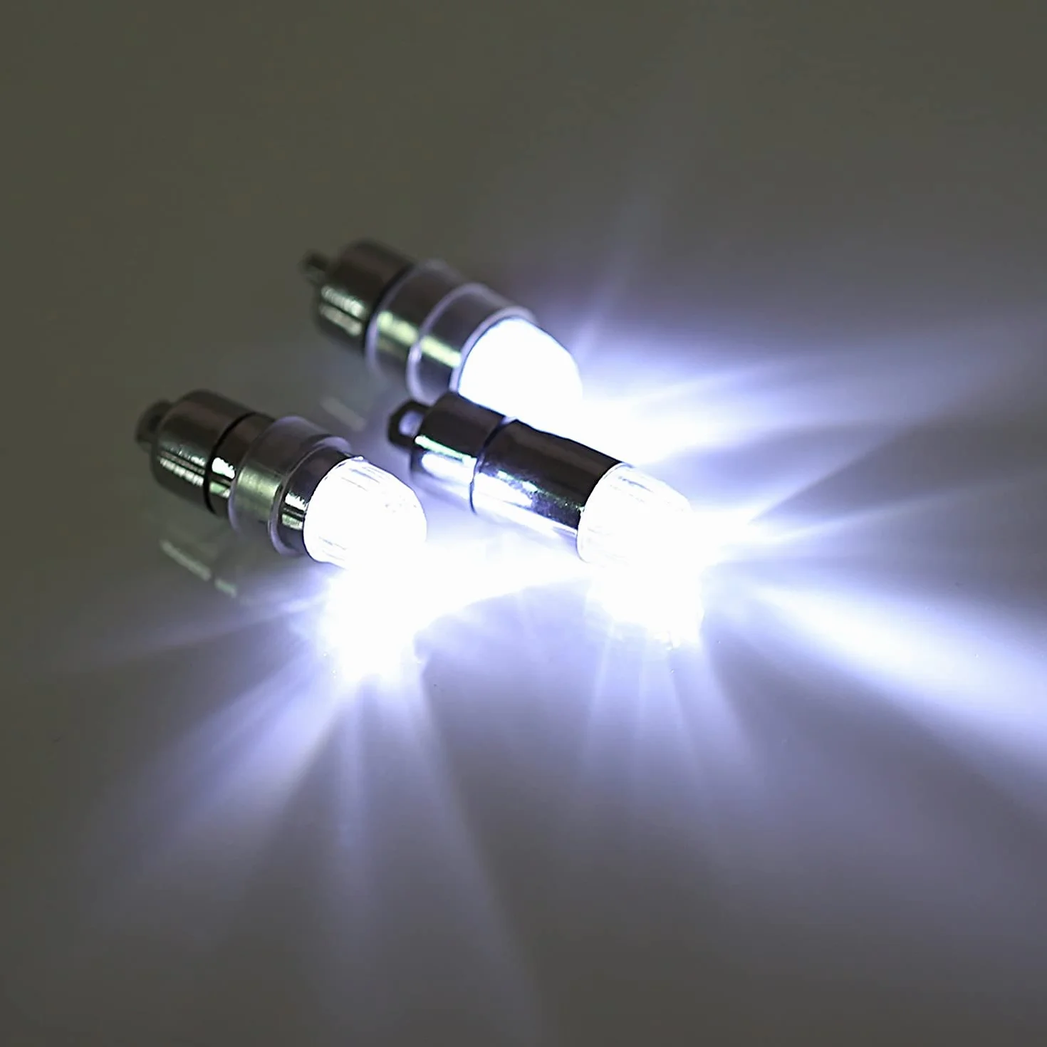 LIHAO 10 Białych Papierowych Lampionów z LED Mini Balonami Dekoracja