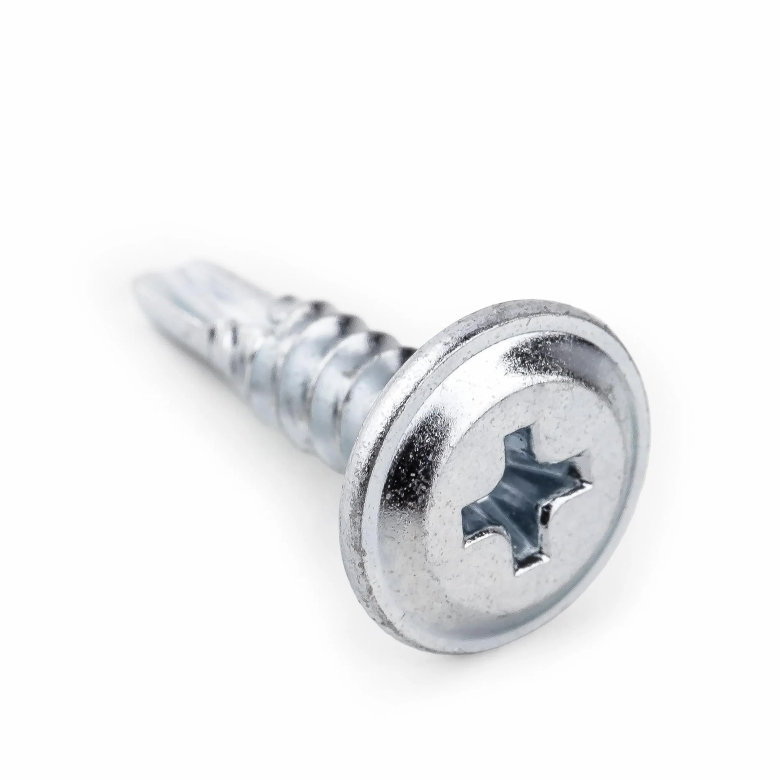 MIVOS Wkręty montażowe samowiertne 4,2 x 16 mm stal ocynkowana 100 sztuk