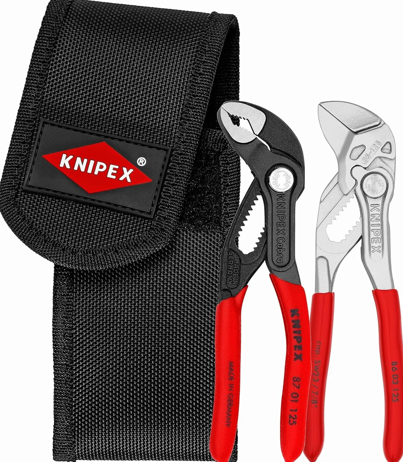 KNIPEX Zestaw szczypiec mini w etui 87 01 125 86 03 125 160 mm 00 20 72 V04