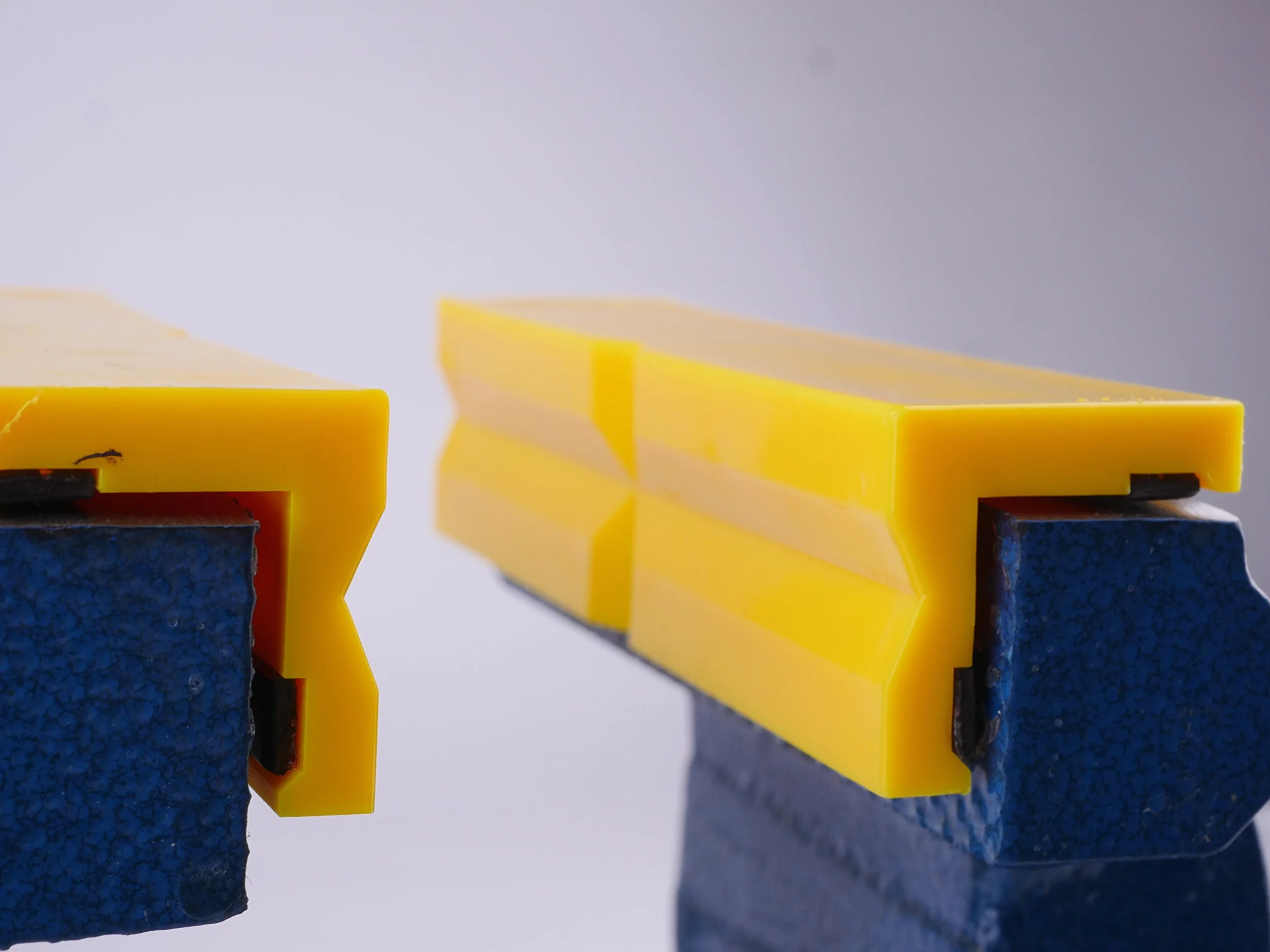 Szczęki ochronne do imadła 150 mm tworzywo sztuczne z magnesami