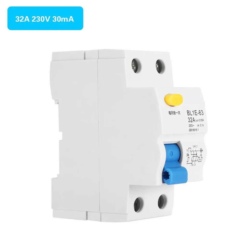 Linel Wyłącznik różnicowoprądowy BL1E-63 32A 1P+N FI 230V 30mA