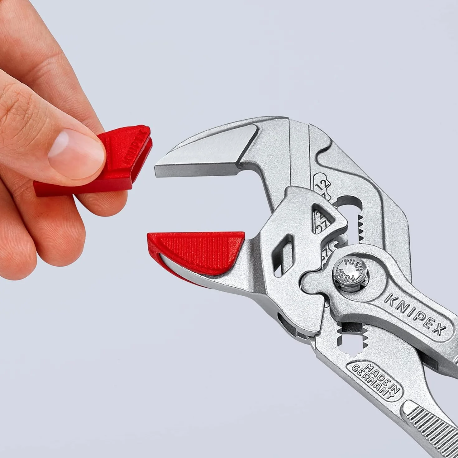 KNIPEX Trzy pary nakładek ochronnych z tworzywa sztucznego na szczęki 86 09 250 V01
