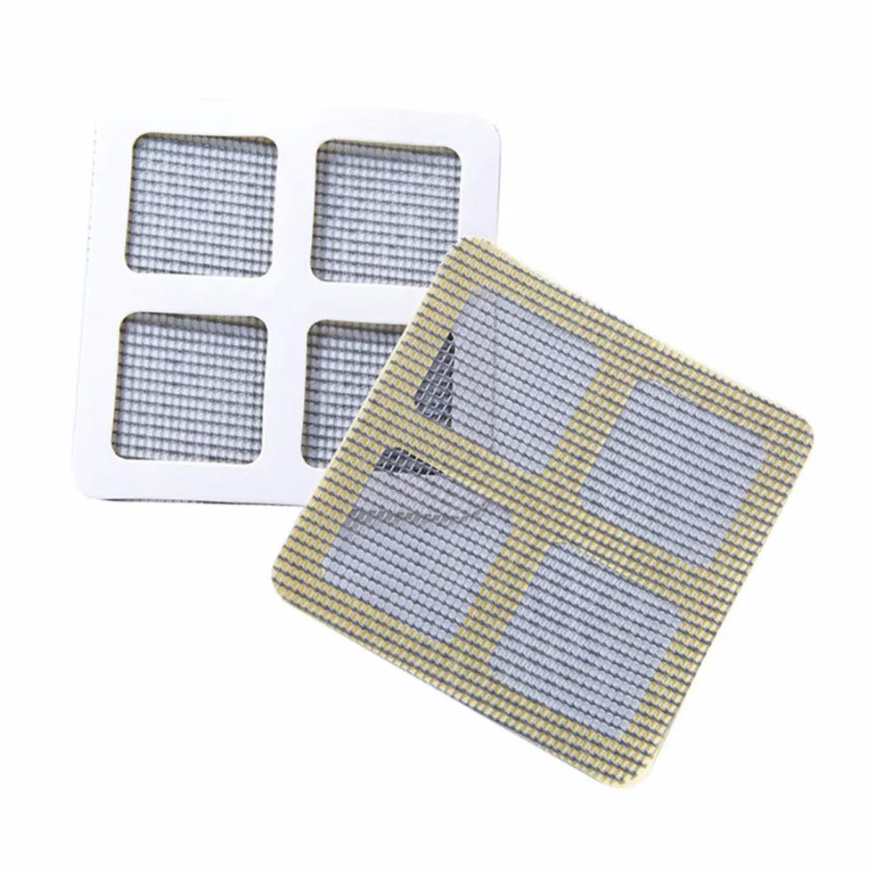 Moskitiera na okno 10x10 cm 3 sztuki ochrona przed owadami