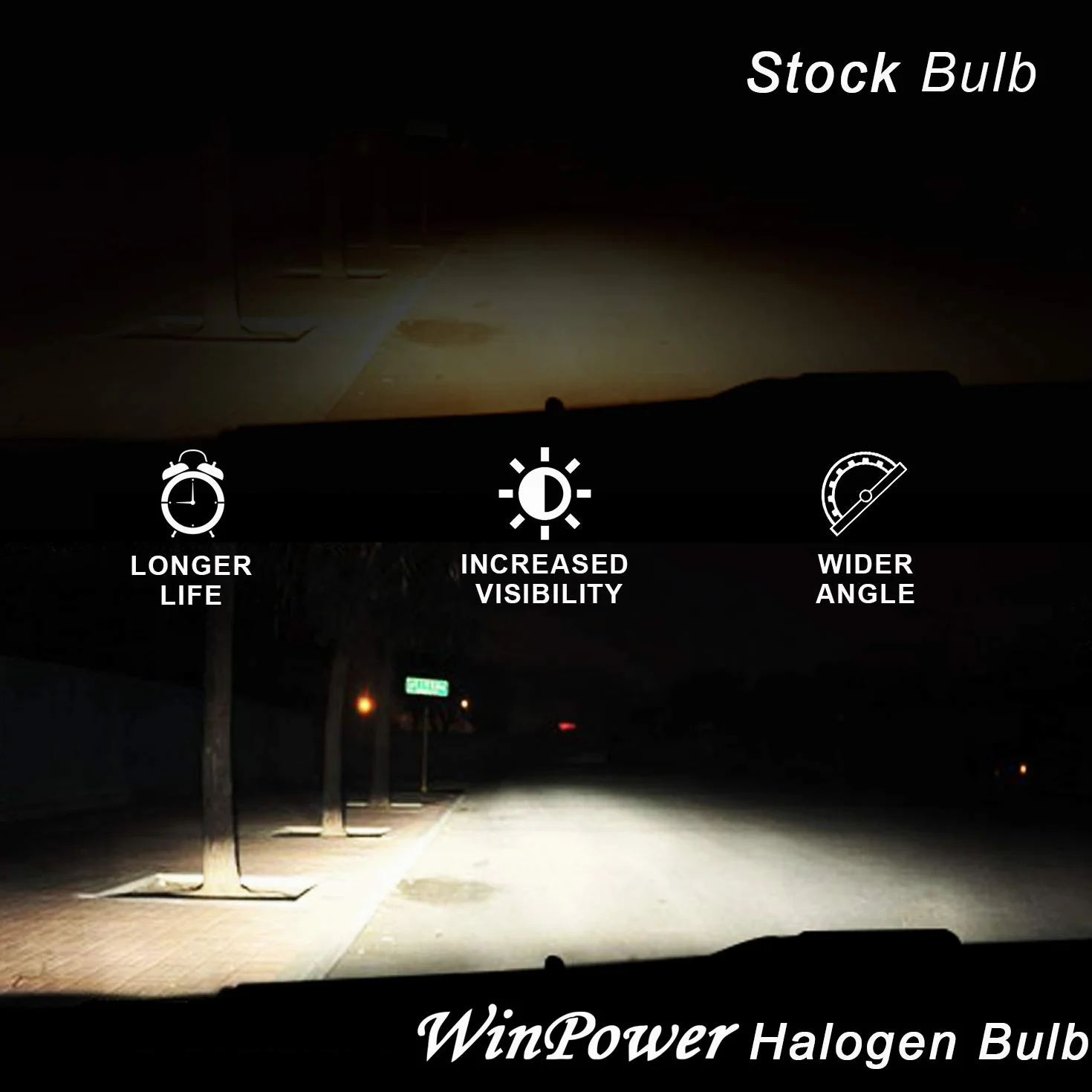 WinPower HB3 9005 halogenowe żarówki 60W 5000K ciepła biała 12V Auto światła przeciwmgielne 2 sztuki