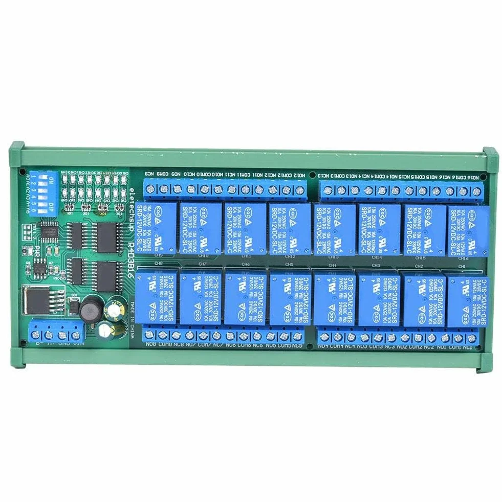 Zasilacz 16-kanałowy Modbus R4D3B16-R do szyny DIN