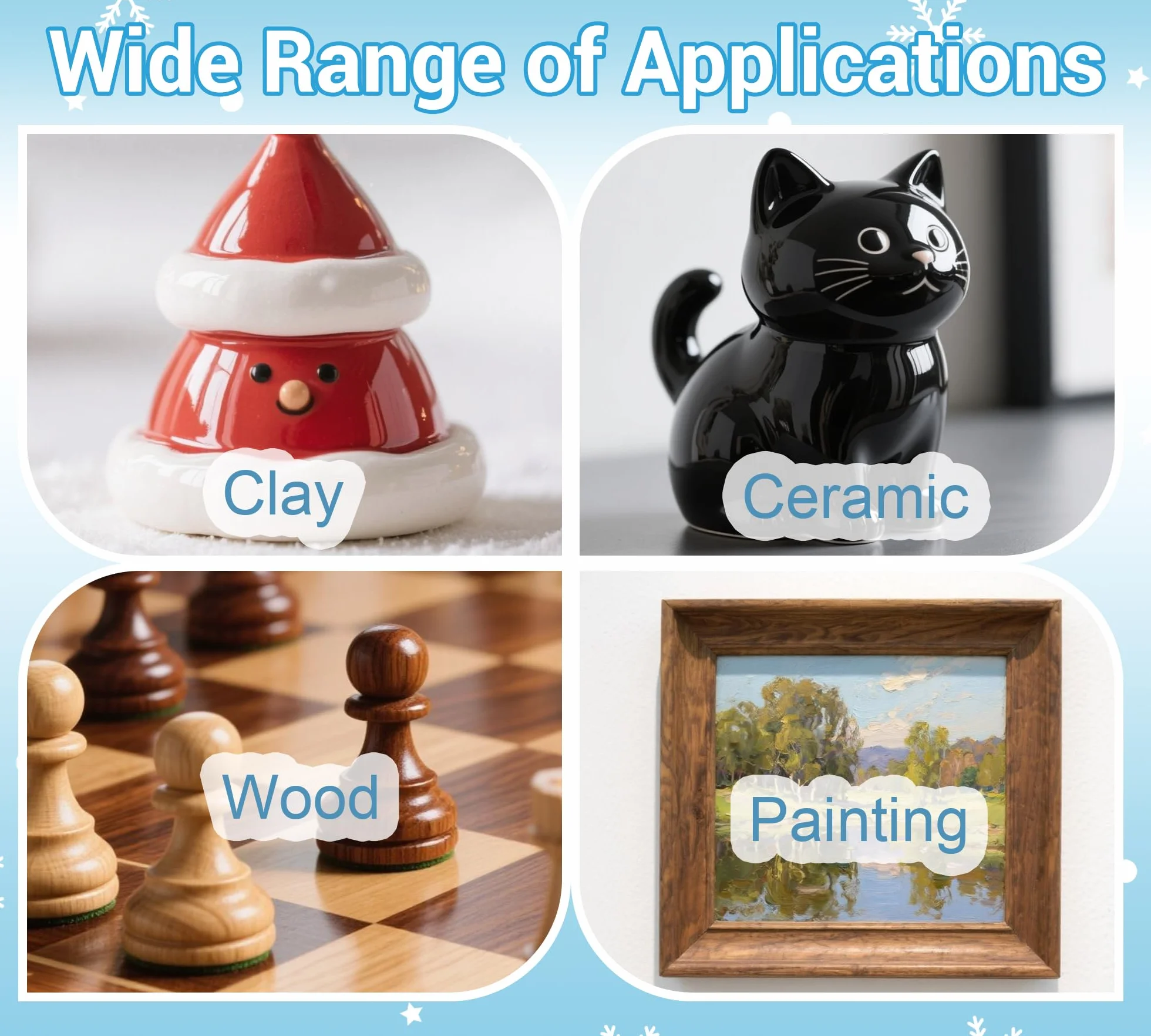 Air Dry Clay Glass - przezroczysty lakier do gliny, błyszcząca i matowa glazura, wodoodporny, odporny na zarysowania
