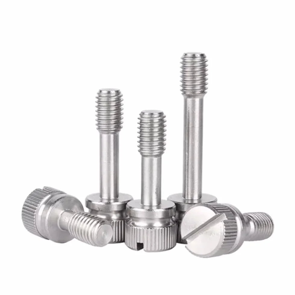 Śruba radełkowana M5 x 35 mm ze stali nierdzewnej 6 szt.