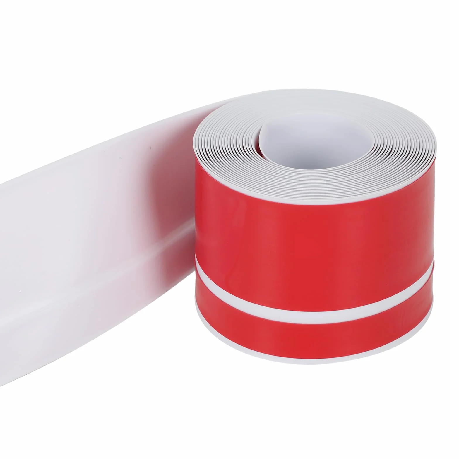 Miękka listwa przypodłogowa PCW samoprzylepna 50x20mm 6m biała wodoodporna