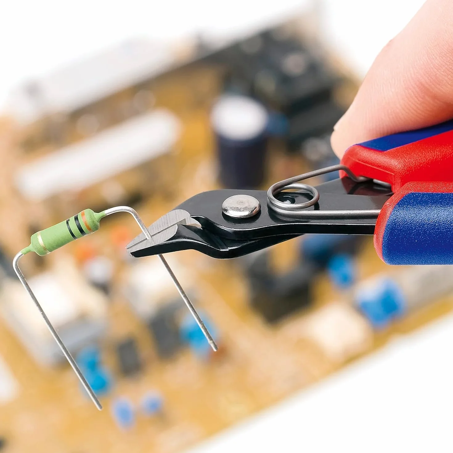 KNIPEX Electronic Super Knips z osłonkami wielokomponentowymi 125 mm