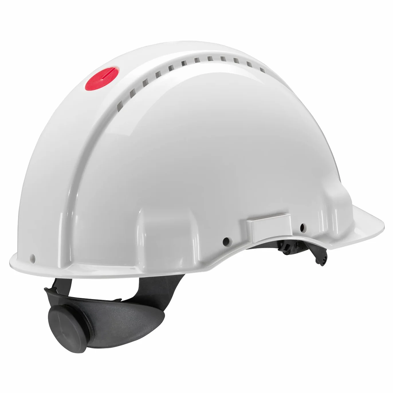 3M Peltor kask ochronny G3000, G30NUW, z czujnikiem 3M Uvicator, ABS, z opaską przeciwpotową i systemem zapadkowym, wentylowany, biały, 1 opakowanie