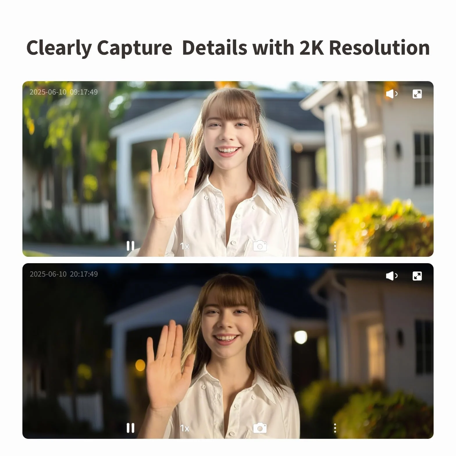 Aqara Inteligentny Wideodomofon G410 2K Bezprzewodowy Wideo HomeKit Hub Matter Czarny