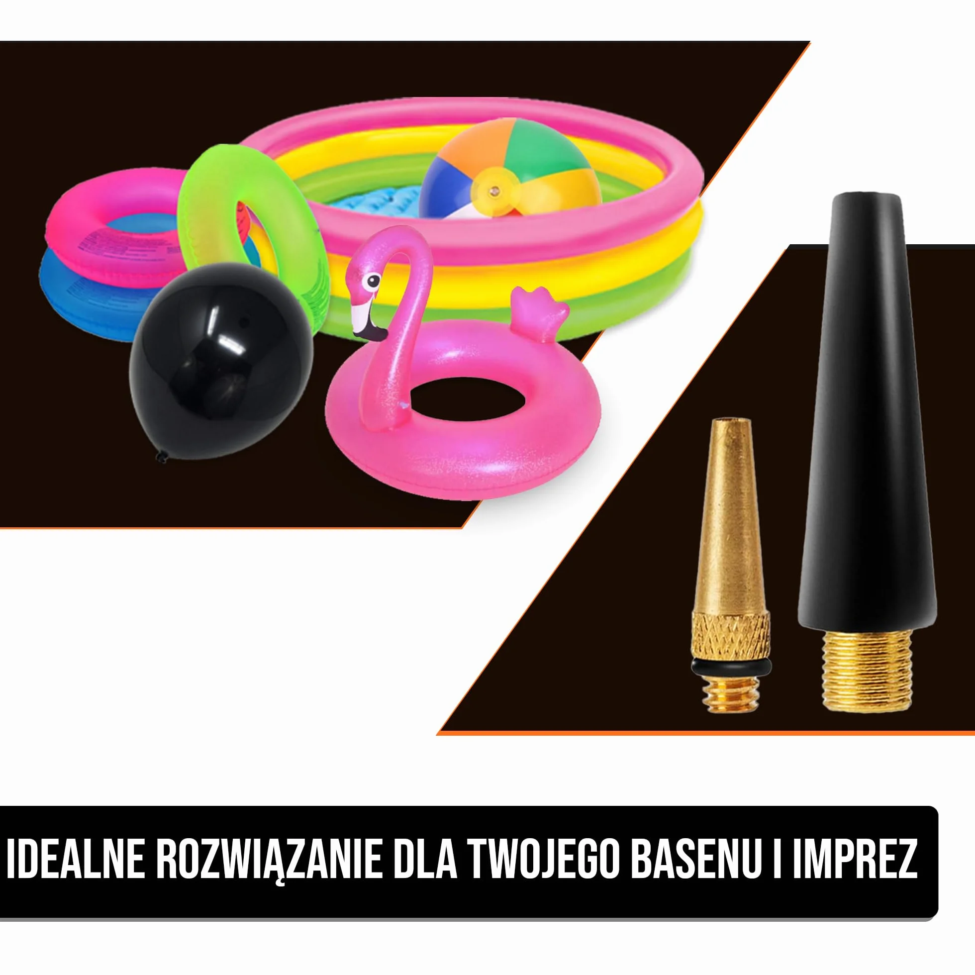 18 Sztuk Zestaw Akcesoriów Adapterów Zaworu Do Pompki - Dla Zaworu Presta, Dunlop, Schrader/Auto Do Rowerów - Igły Do Pompowania Piłek - Końcówki Do Balonów - od Mobi Lock