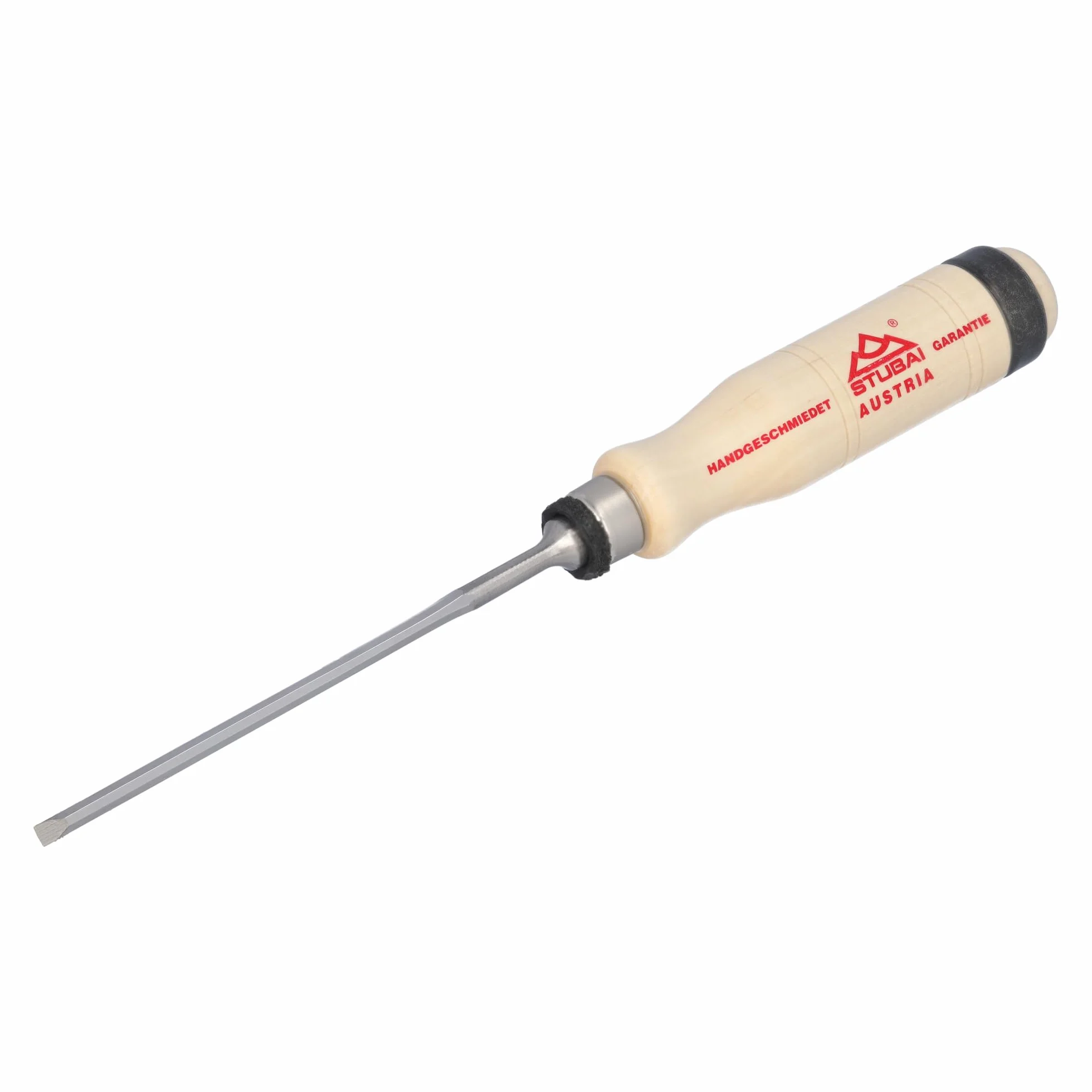 Stubai 353001 Spec. Żelazo szwedzki kształt drewniany uchwyt 4 mm