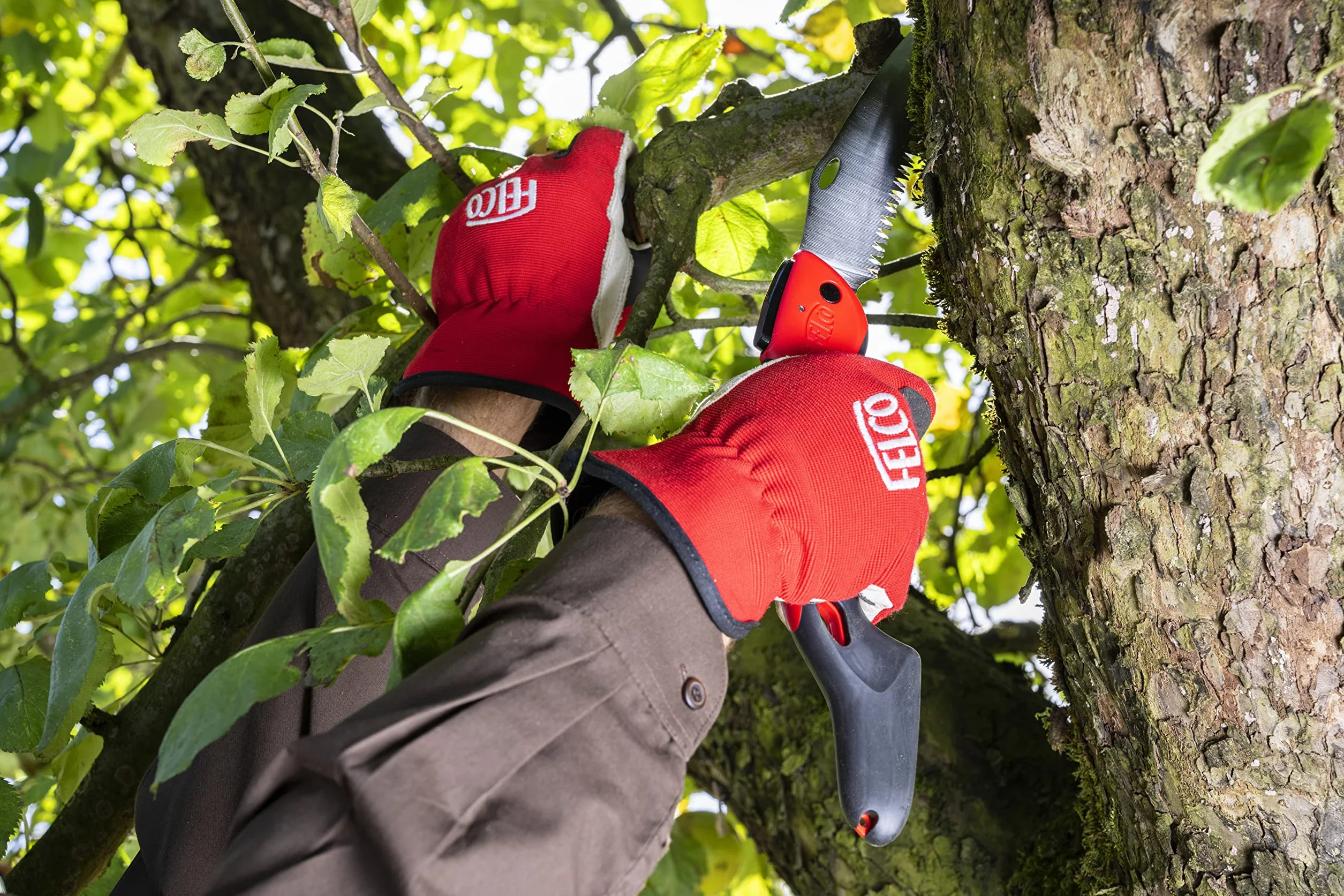 FELCO 603 piła składana zakrzywione ostrze 200 mm rękojeść soft touch cięcie 100 mm