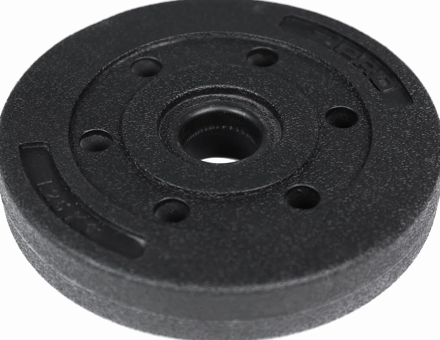 ZIPRO Talerze do hantli 1,25 kg bitumiczne ciężarki 31 mm hantle obciążniki do hantli
