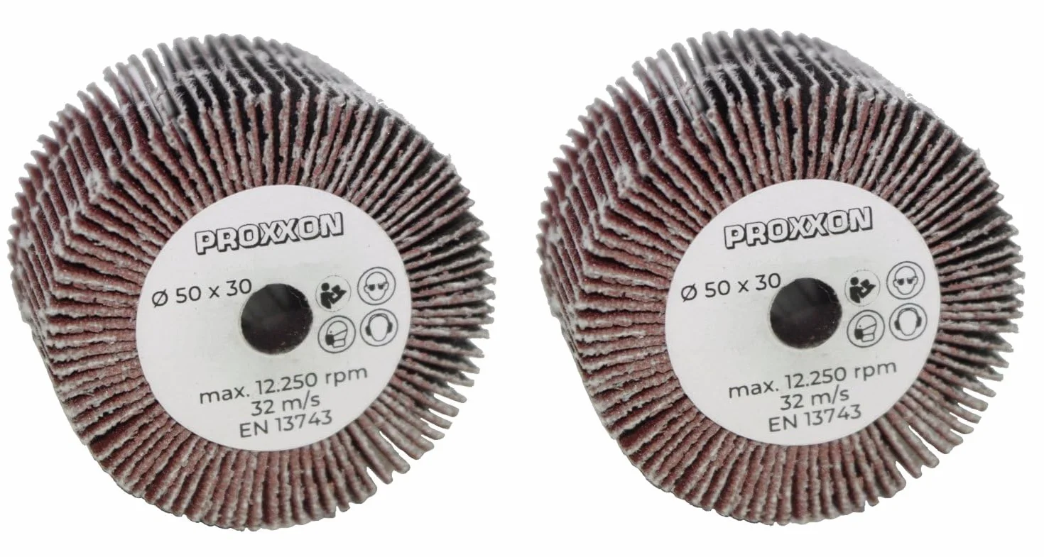 Proxxon 28562 wałek szlifierski ziarnistość 120 do WAS/E i WAS/A 2 sztuki