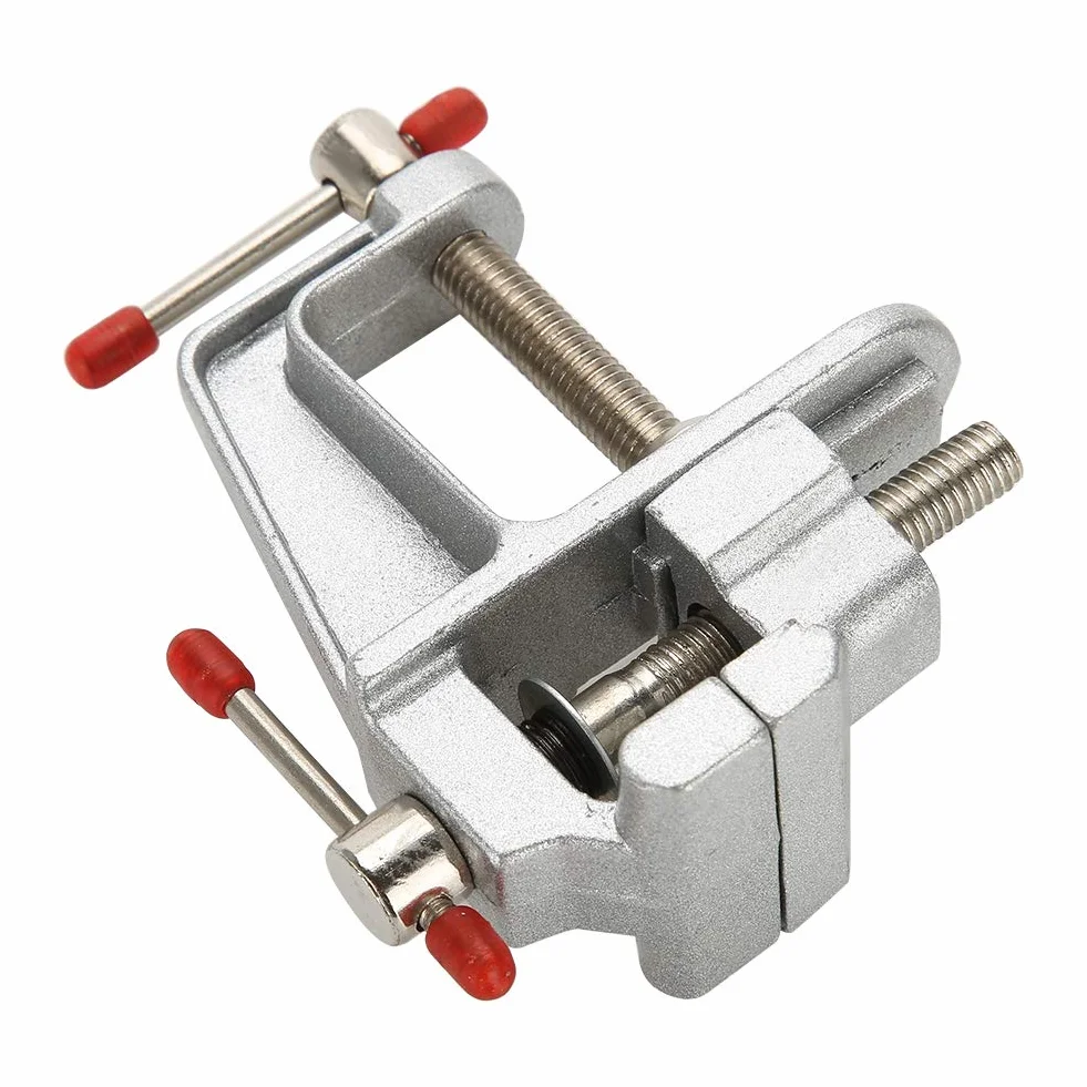 Aluminiowy mini zacisk stołowy imadło jubilerskie narzędzie