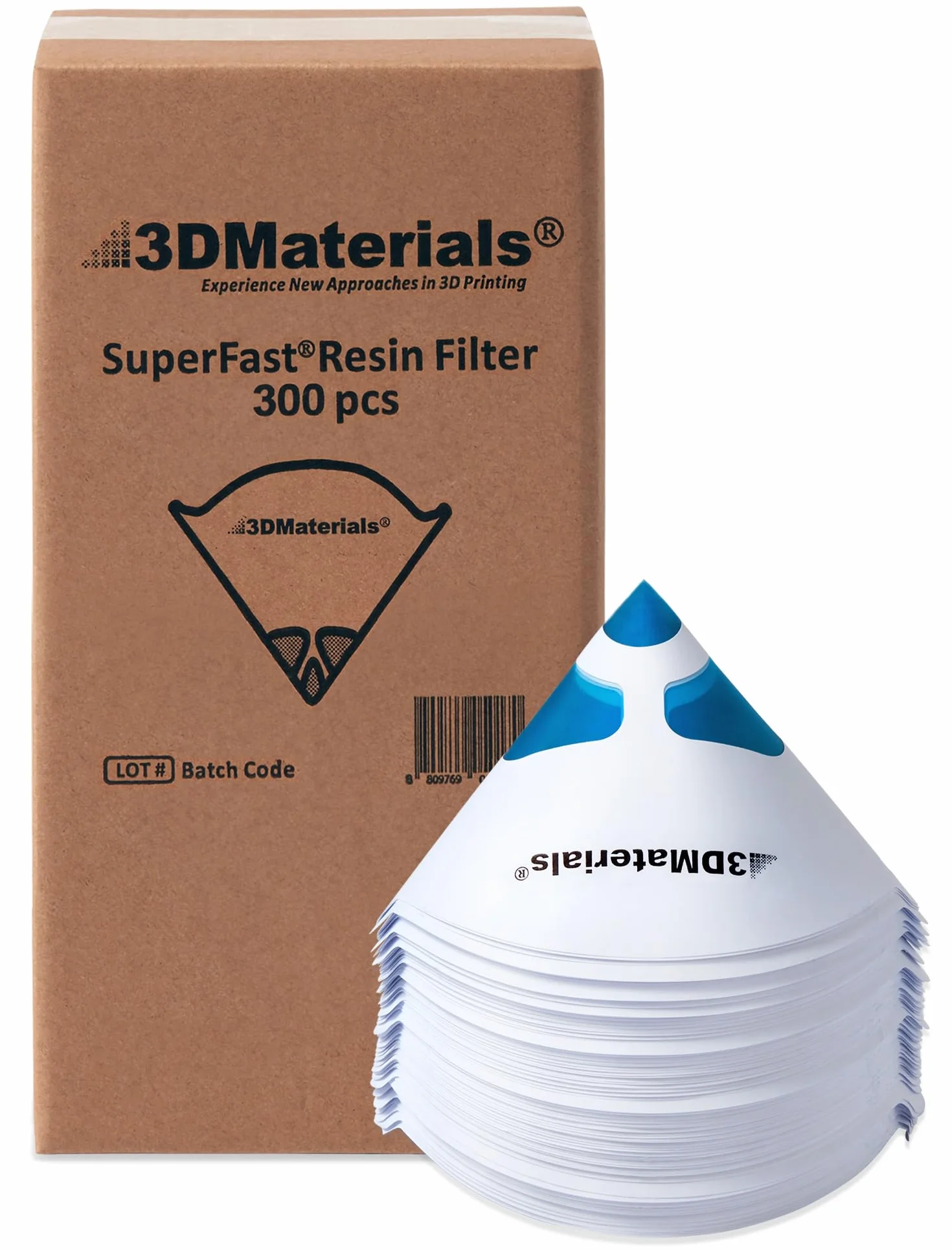 Filtr Jednorazowy 300 sztuk Sitko do Farb i Żywic 3D SuperFilter