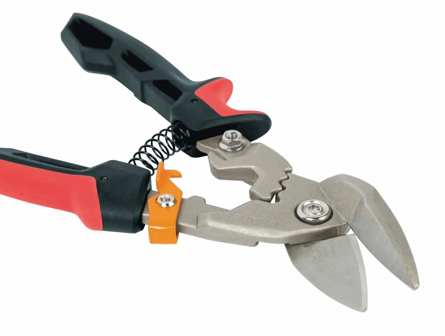 Fiskars Nożyce do cięcia blachy PowerGear 252 cm stal ulepszana cieplnie
