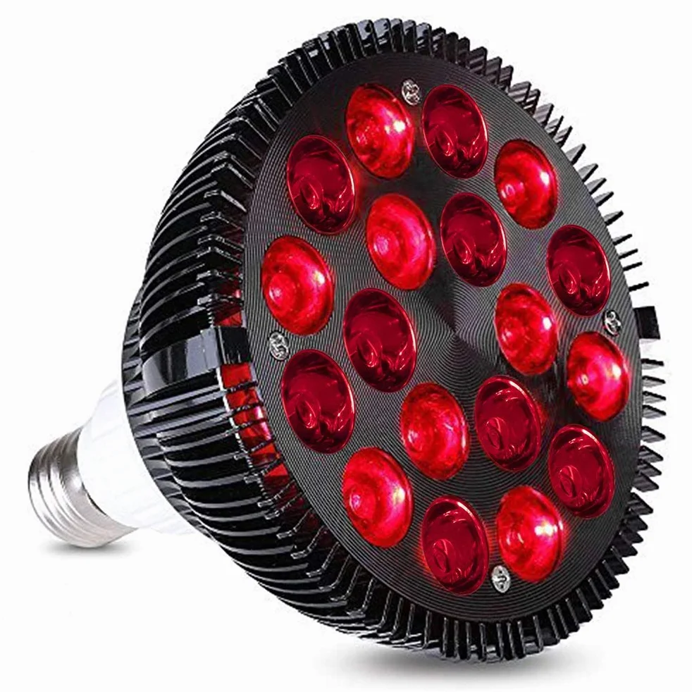 Simcoe Czerwona lampa świetlna, 54 W, lampa terapeutyczna, czerwona 660 nm i 850 nm lampy LED na podczerwień do naprawy problemów ze skórą i łagodzenia bólu