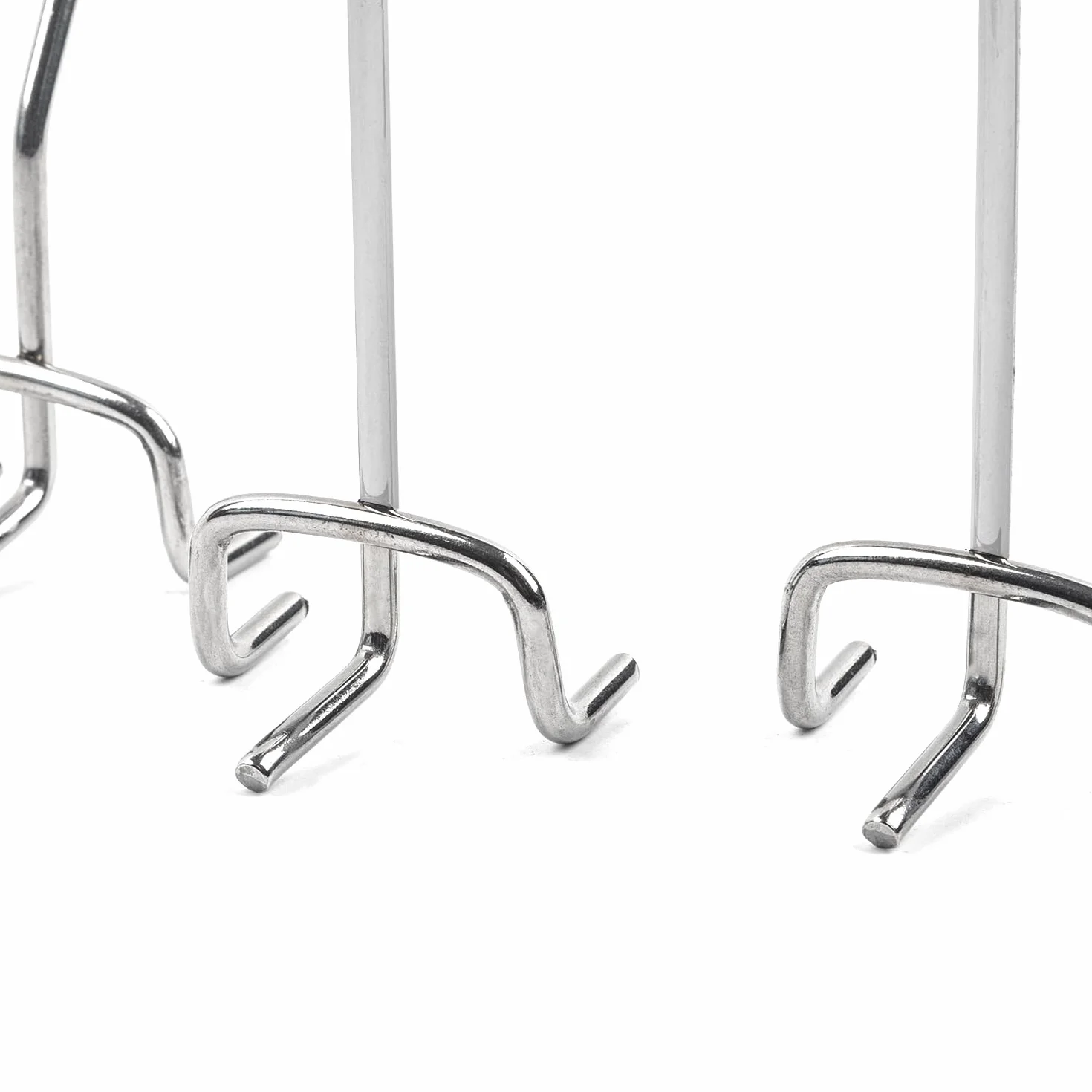 Metalowe perforowane haczyki do desek 32 szt. 10 cm 5 cm