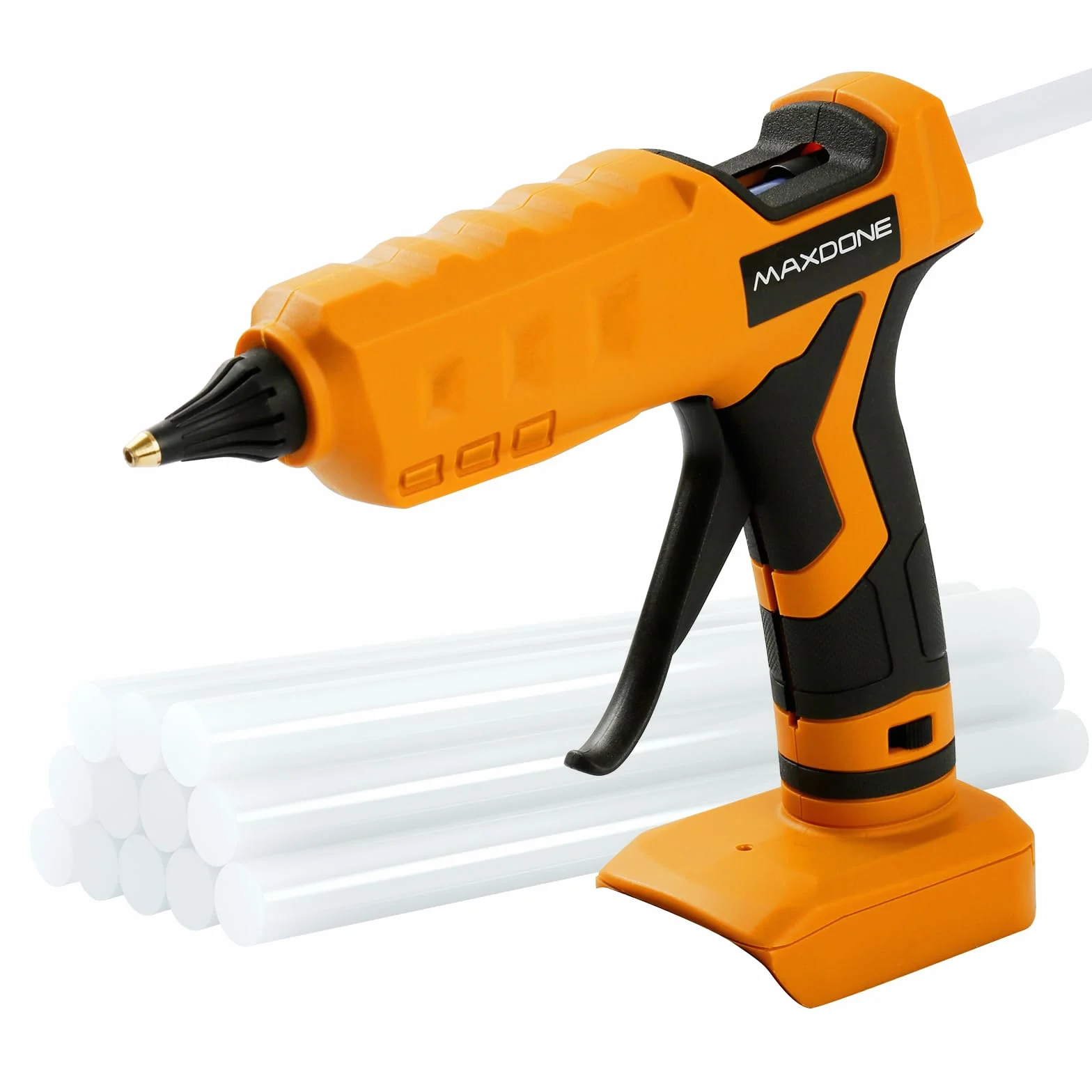 Bezprzewodowy pistolet do klejenia na gorąco Dewalt 18 V XR 100 W, pałeczki 11 mm