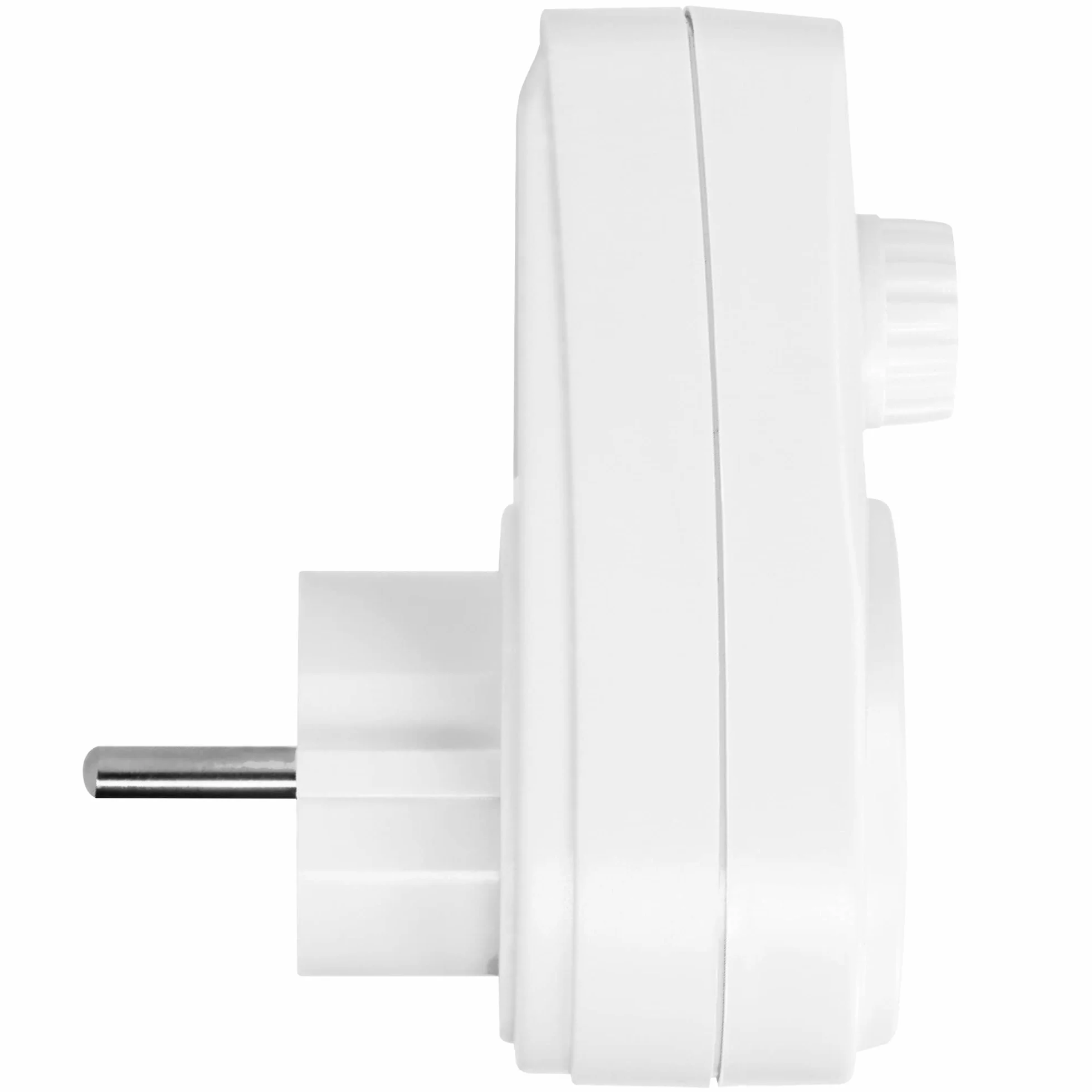 ORNO AE-13114(GS) Ściemniacz z Dodatkowym Gniazdem Sieciowym 2P+Z Max 280W (Typ Schuko)