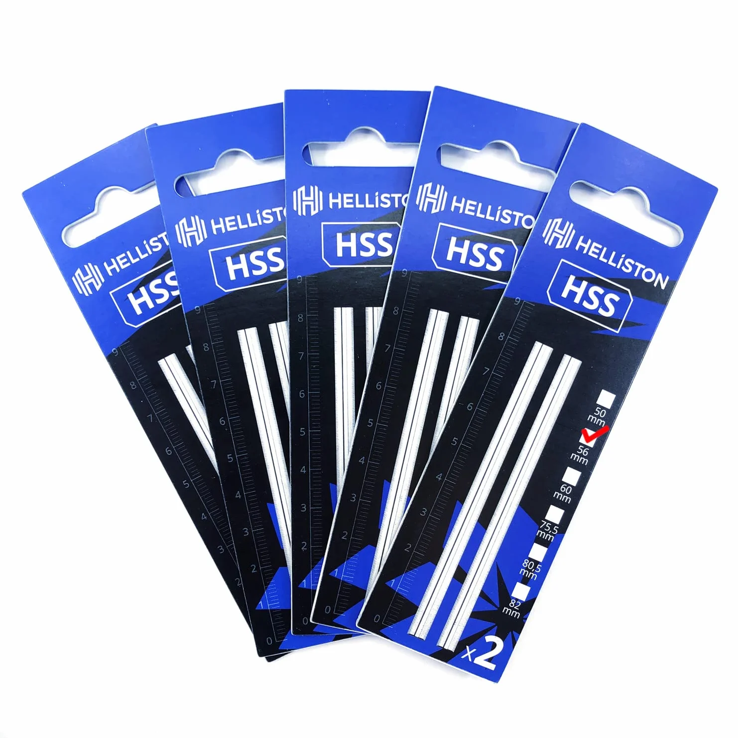 Noże do strugarki HSS Parkside PHA 12 B2 56x5,5x1,1mm 10 sztuk