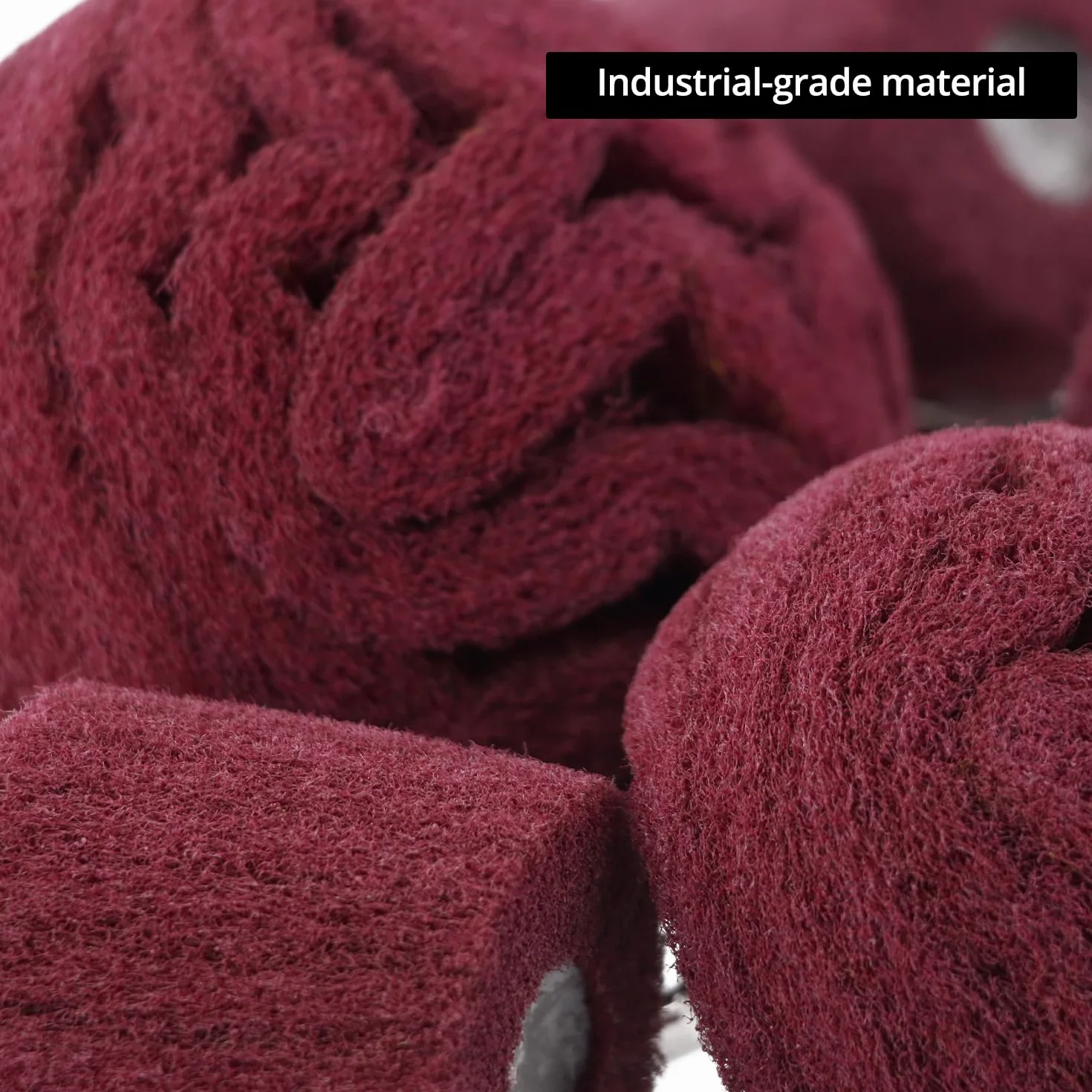 QWORK® 7 sztuk głowica polerska do wiertarki, ziarnistość 240, uchwyt 1/4"