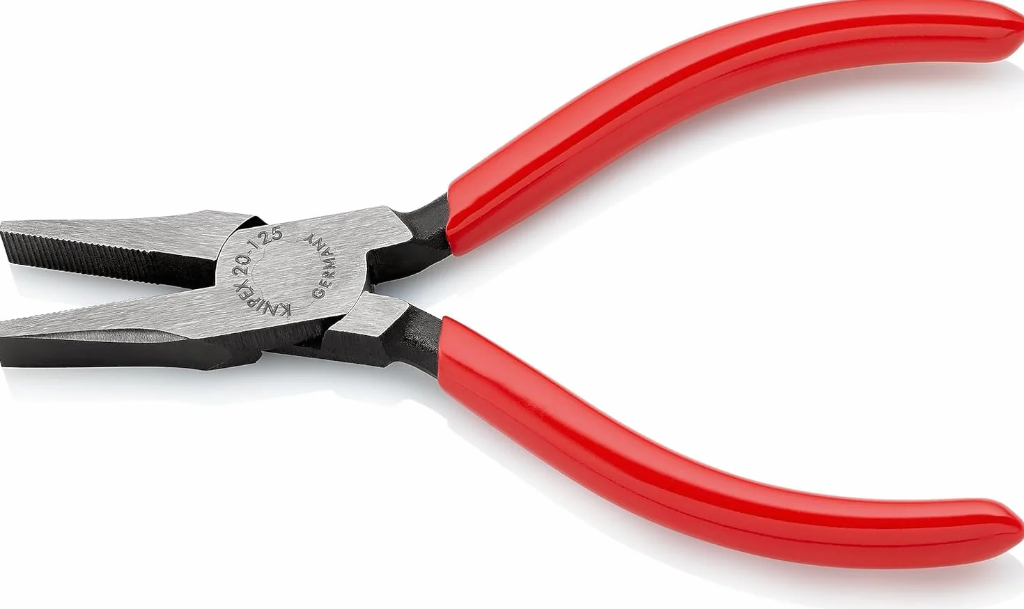 KNIPEX Szczypce płaskie z tworzywa sztucznego, powlekane 125 mm