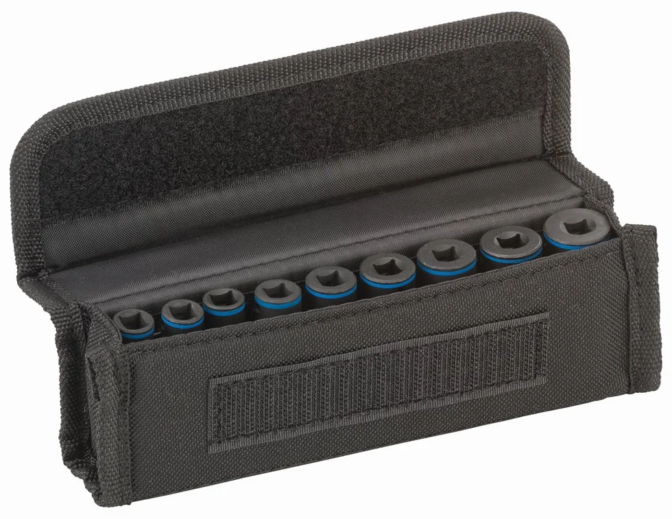 Bosch Profesjonalny zestaw wkładek do kluczy nasadowych 50 mm 6-14 mm 9-częściowy