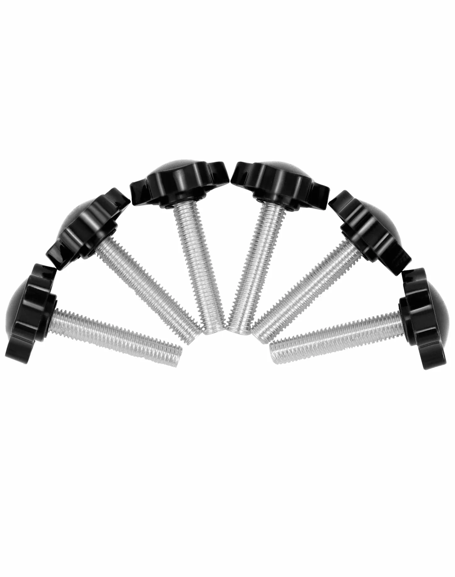 QWORK Zestaw 12 śrub z uchwytem gwiazdowym M8*40MM