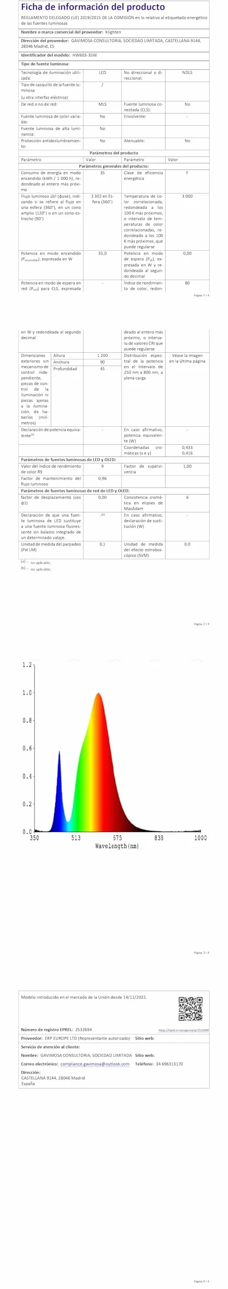 Klighten Lampa ścienna LED IP54 ciemnoszara wodoszczelna żelazna płyta akrylowa oświetlenie ścienne do ogrodu
