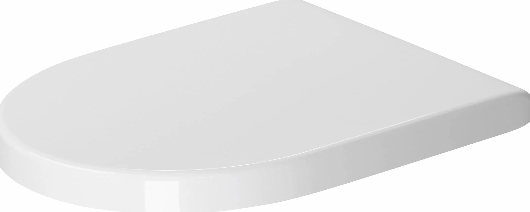 Duravit Starck 3 Deska sedesowa z zamknięciem soft, duroplast, zawiasy ze stali nierdzewnej, biały
