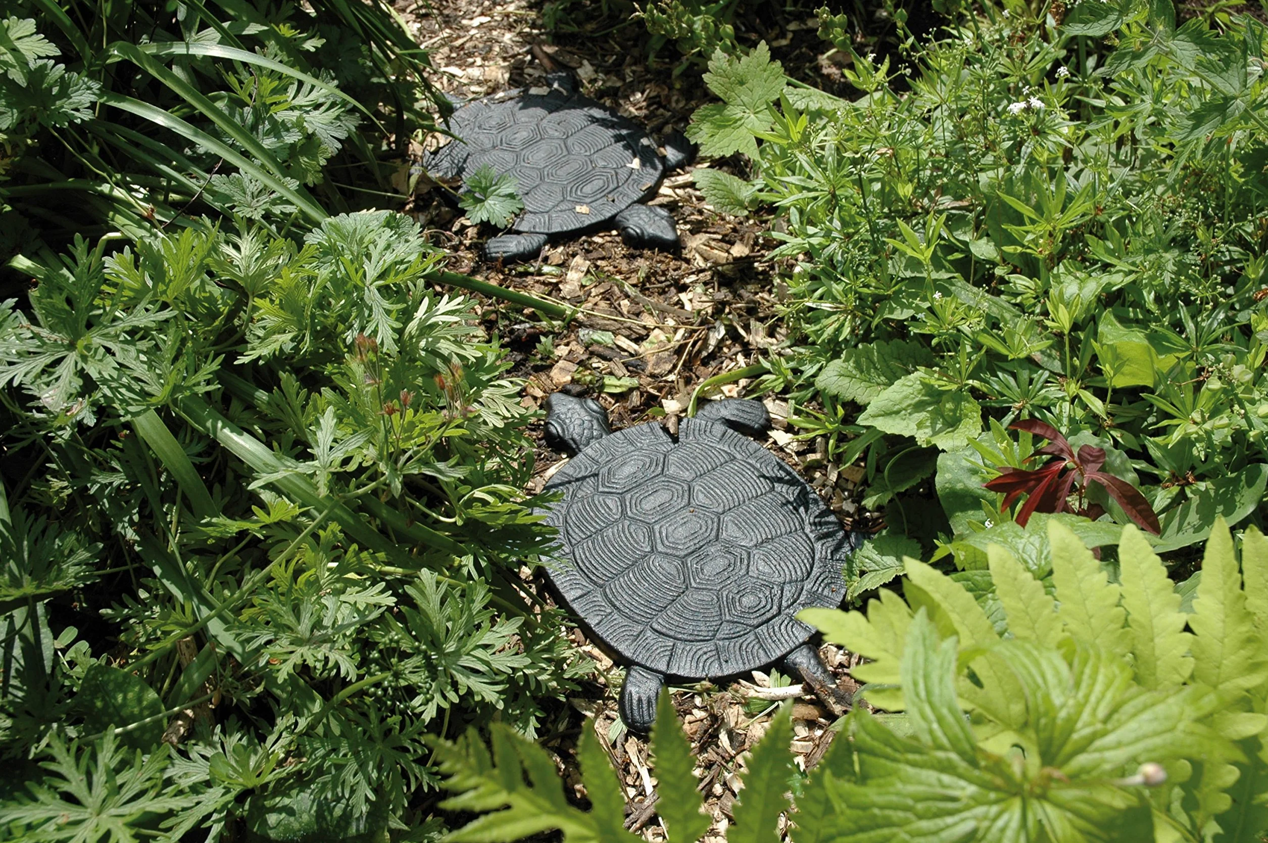 Esschert Design Płyta chodnikowa ogrodowa tarasowa z motywem żółwia 32x23x1,8 cm