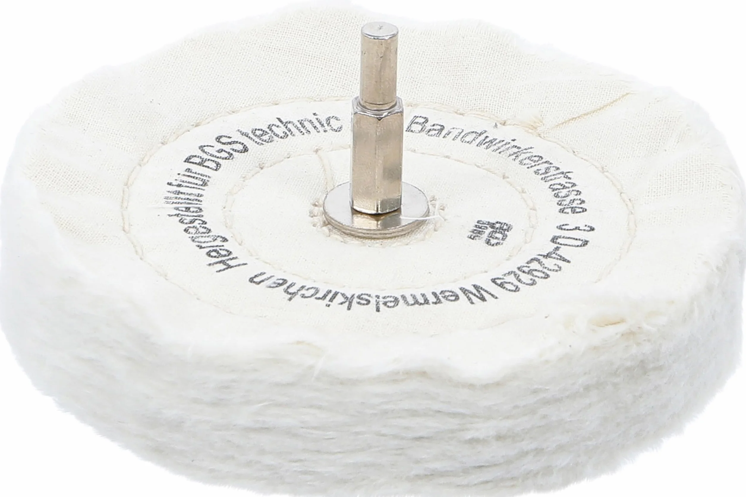 BGS 3989 Tarcza polerska z trzpieniem mocującym 6 mm