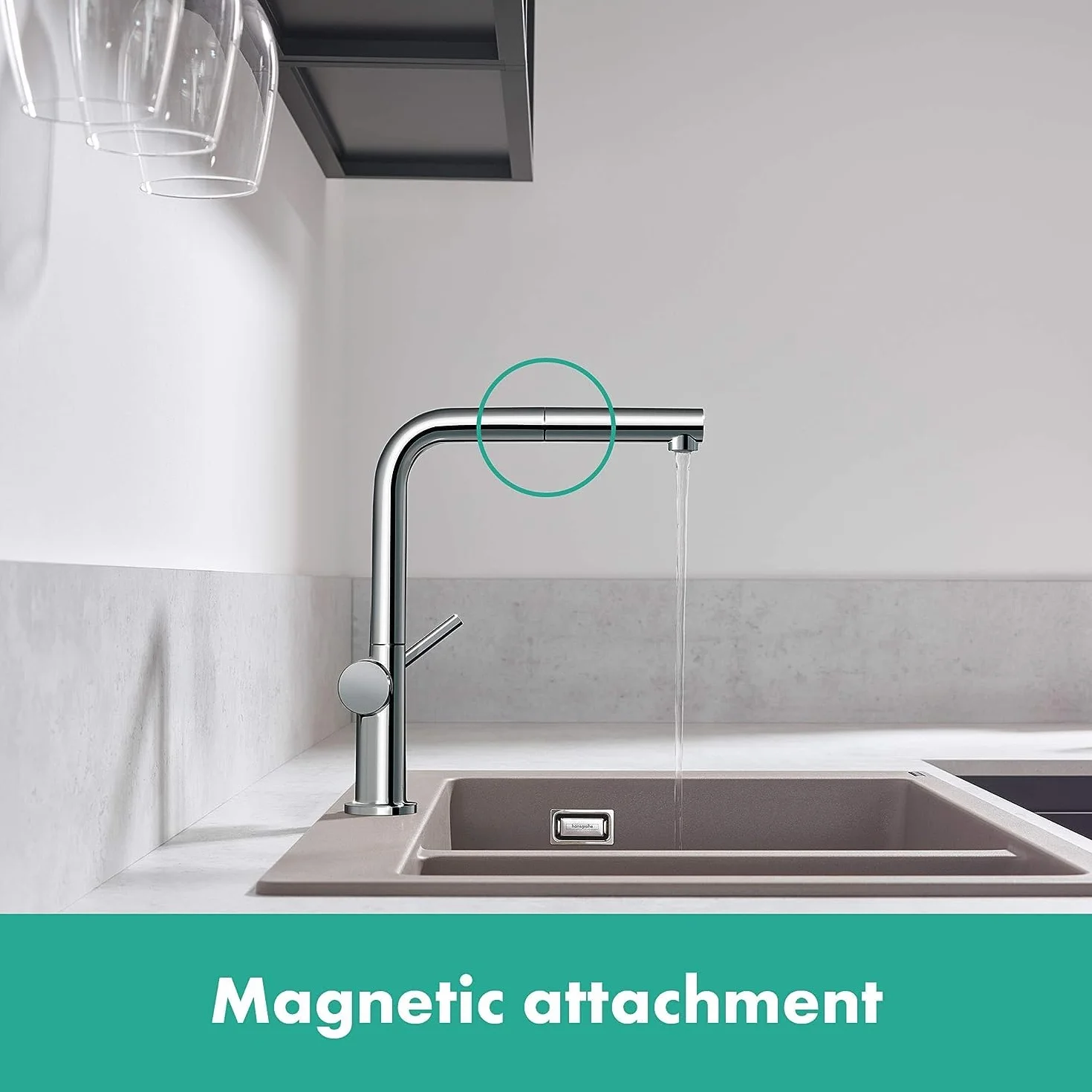 Hansgrohe Talis M54 Bateria Kuchenna 270 mm Srebrny