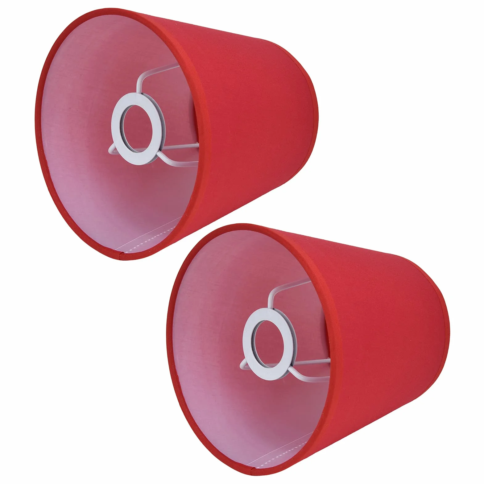 2PCS Tkanina do E14 Podłogowa żyrandola, Lampka Europejska Lekkie odcień do Stolika Candle Light