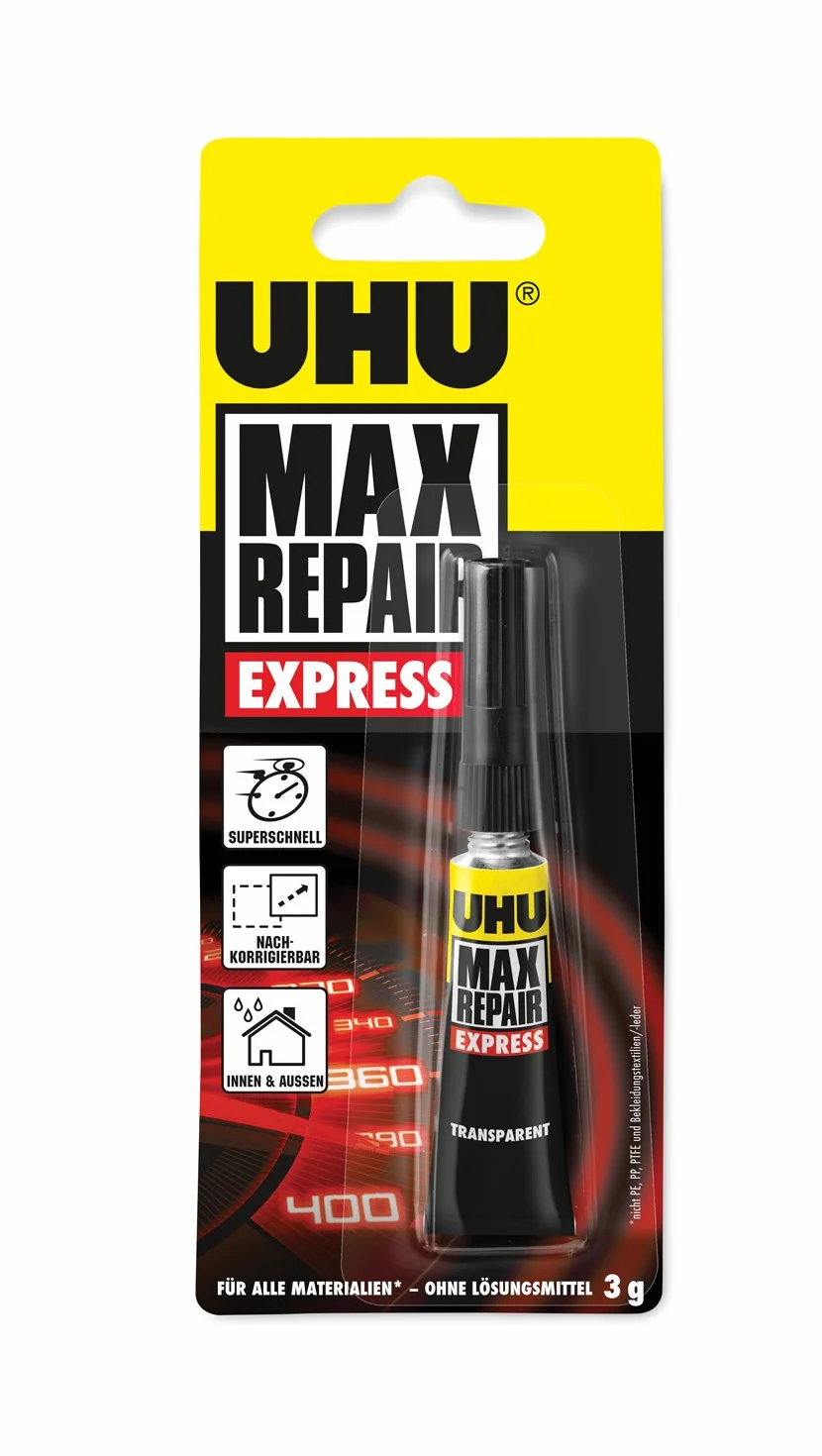 Uhu Max Repair Klej Przezroczysty 3 g