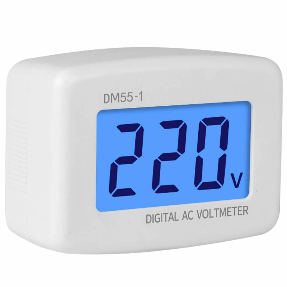 DM55-1-EU Cyfrowy Woltomierz AC 230V 50Hz