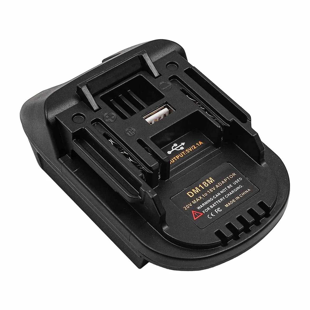 Namvo Adapter DM18M do Elektronarzędzi Makita 18 V na 20 V lub Milwaukee M18
