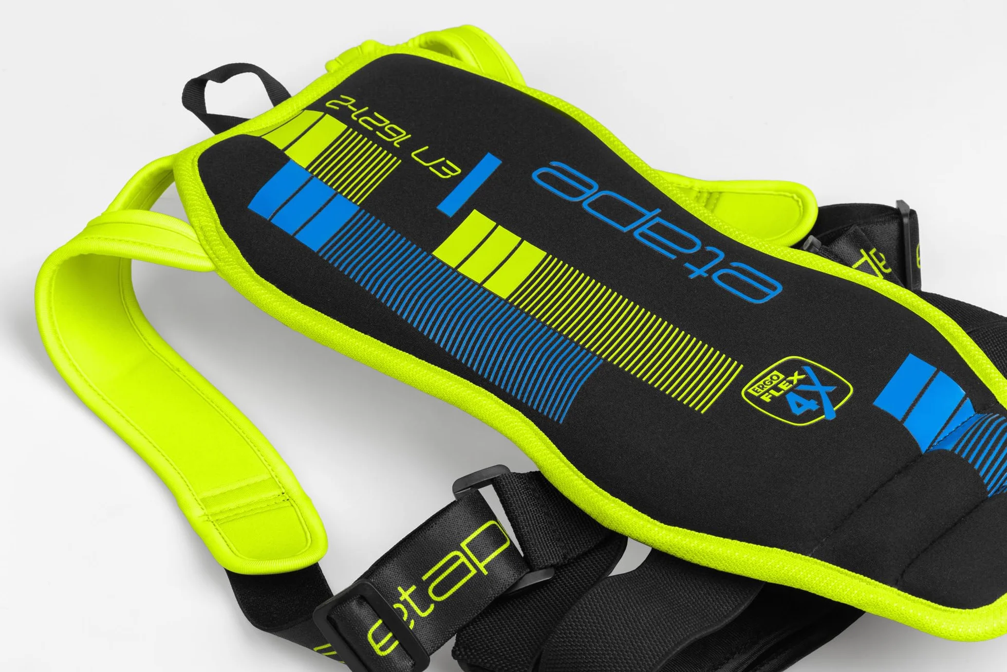 Etape protection gear BACKBONE black/lime 128-146 cm