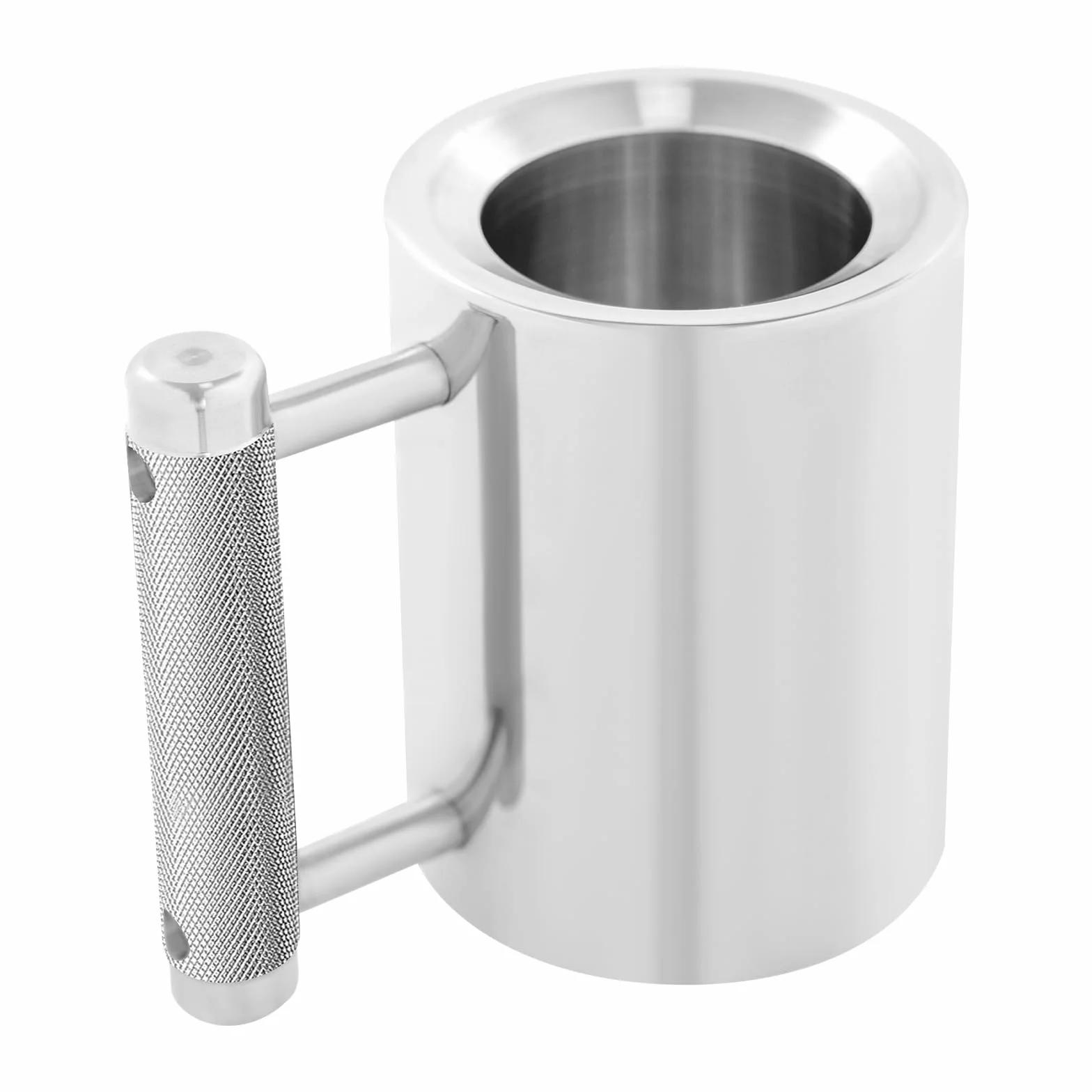 Kubek 8 kg, 300 ml, wytrzymały kubek do hantli ze stali nierdzewnej do treningu ramion i nawodnienia, do użytku domowego, na siłownię, do biura lub na świeżym powietrzu