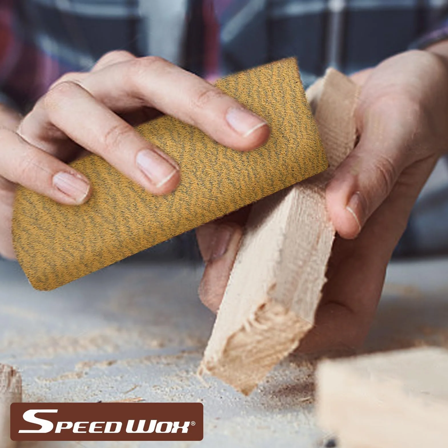 SPEEDWOX Papier ścierny 220 arkuszy 1/4 arkusza 5,5" x 4,5" ziarno 25 szt. do drewna metalu samochodu