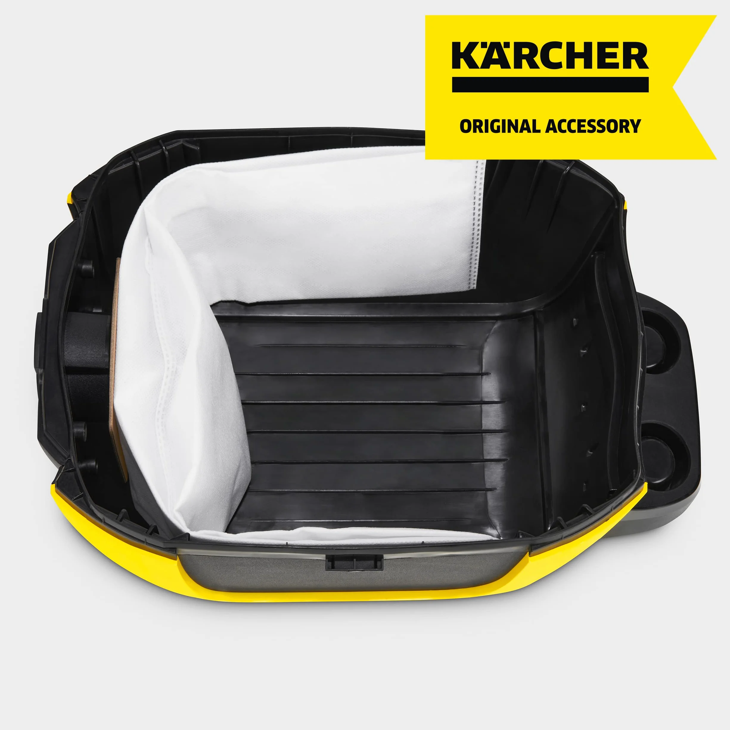 Kärcher Oryginalne worki filtracyjne z włókniny 4 sztuki WD 1 Compact Battery biały