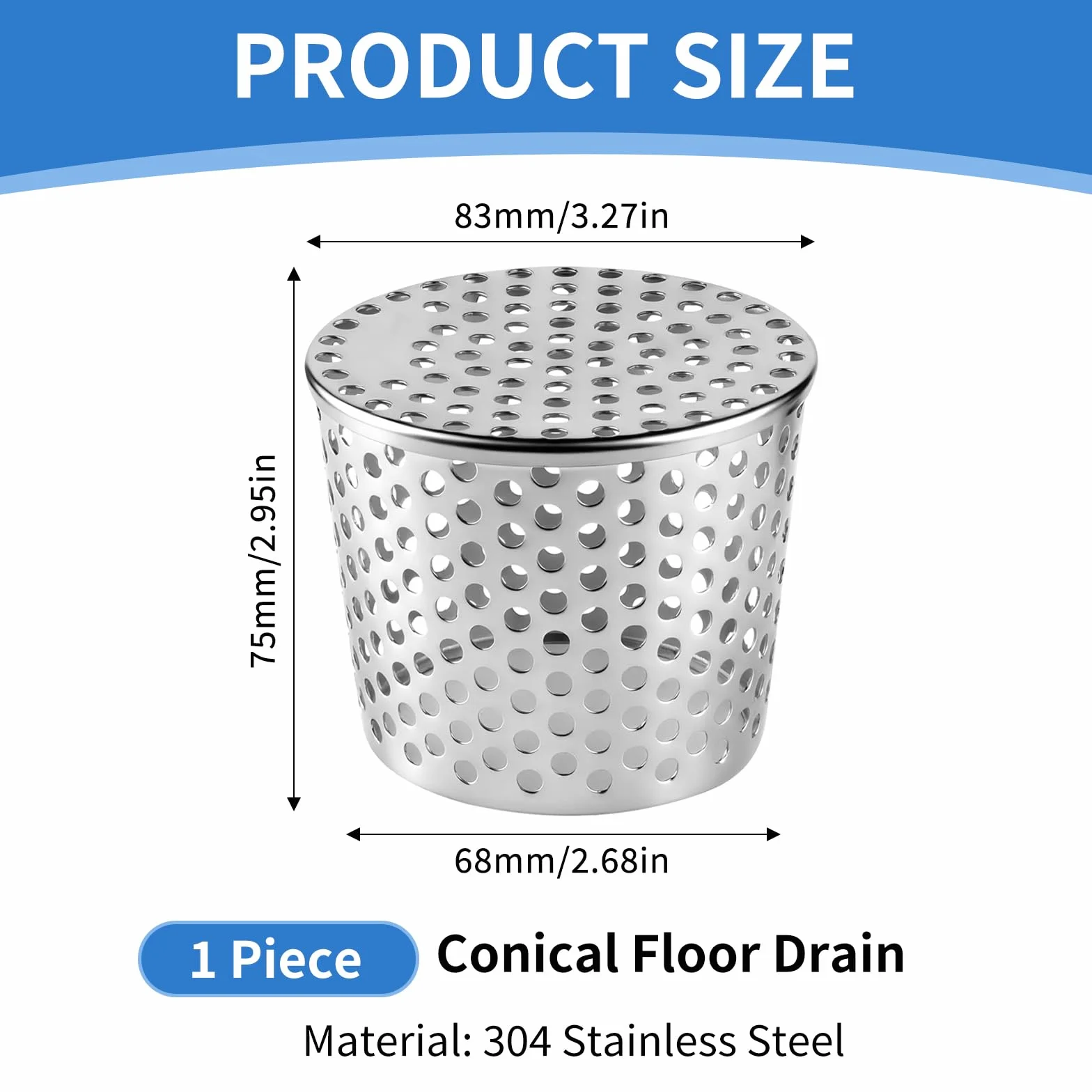 Ochrona liści rynny dachowej 83 mm